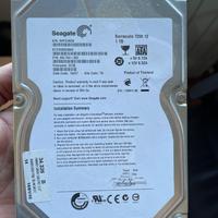HDD 1TB Seagate Barracuda 72000RPM