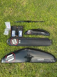 Kit hydrofoil completo wing Sabfoil e vele Duotone