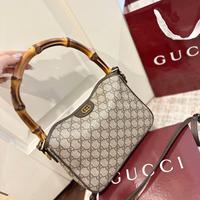 Borsa a mano Gucci Bamboo da donna