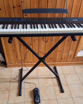 Pianoforte digitale 88 tasti + Supporto + Pedale