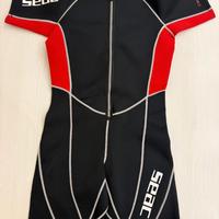 SEAC Ciao Muta Corta Uomo 2.5 mm Tg L Nuova