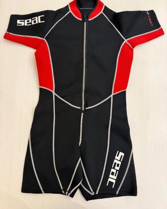 SEAC Ciao Muta Corta Uomo 2.5 mm Tg L Nuova