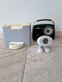 Lotto radio Sony + radio retrò + speaker design