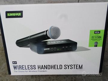 RADIOMICROFONO SHURE BETA 58 A