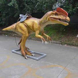 Dinosauro realistico statua dinosauri statuari
