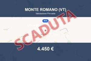 Immobile in asta di 34 m² a Monte Romano