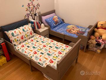 Lettino IKEA Sundvik con materasso