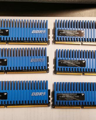 RAM PATRIOT DDR3 1600 Mhz 12GB (2 KIT DA 6GB)