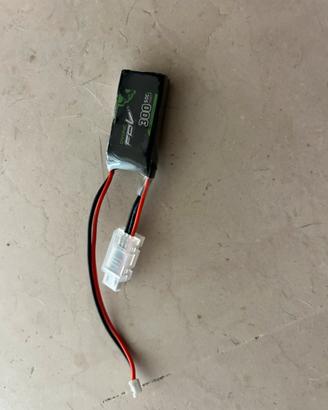 OVONIC Batteria Lipo 2s 7.4V 300mAh 50C