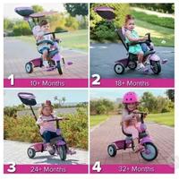 Triciclo 4 in 1 vanilla pink - smartTrike
