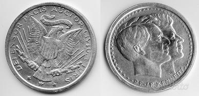 Moneta Kennedy Defensor Pacis Auctor Civium Iuris