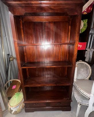Libreria in legno rustiche