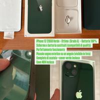 Iphone 13 128GB Verde Ricondizionato