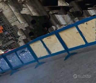 TRANSENNE IN FERRO E LEGNO