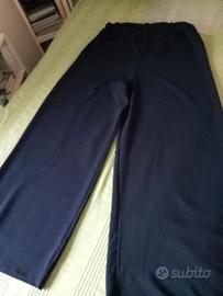 pantalone blu palazzo TU