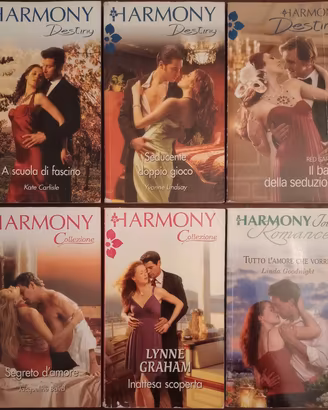 6 libri Harmony 