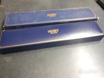 HENRY LONDON SCATOLA PORTA OROLOGIO recente WBX70