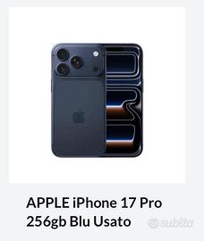 iPhone 17 Pro 256Gb COME NUOVO