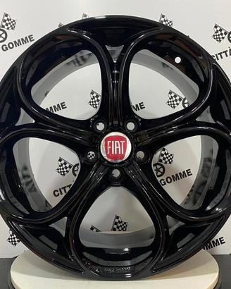 4 CERCHI IN LEGA FIAT 500X CROMA DA 18 NUOVI