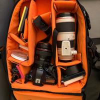 Canon 6D + 24-105 F4L + 70-200 f/2.8 IS + kit