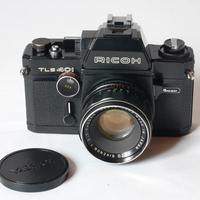 Ricoh TLS 401 con Rikenon 50mm f1. 7