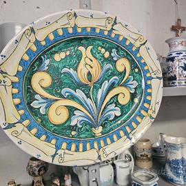 piatto ceramica Caltagirone 