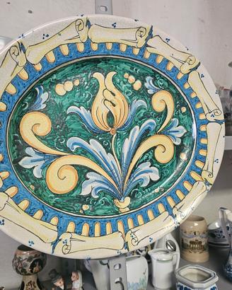piatto ceramica Caltagirone 