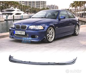 SPOILER LABBRO ANTERIORE BMW E46 COUPE LOOK M NERO