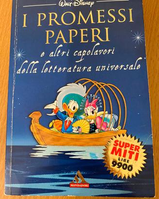 Libro Fumetti I Promessi Paperi Walt Disney 1998
