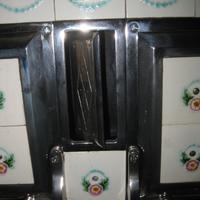 Stufa vecchia di recupero