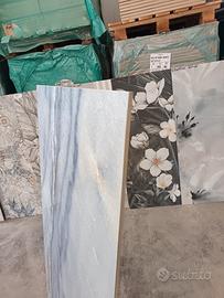 Gres porcellanato effetto marmo lucido 60x120 