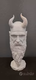 God of War Mimir busto 17cm stampato in 3D 