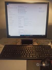 Computer Packard Bell con monitor