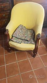 poltrona gialla
