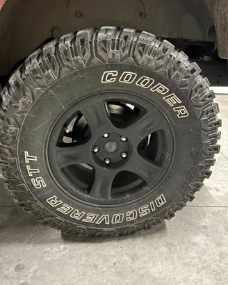 4 gomme 35x12.5x17 discoverer cooper stt e cerchi