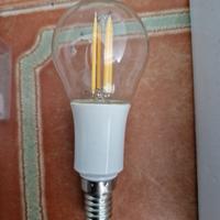 5 Lampadine LED E14 a filamento 4w 