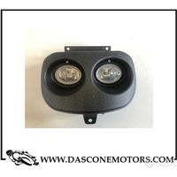 Maschera 2 fari alogena scoot booster 88 03
