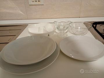 Set piatti e calici