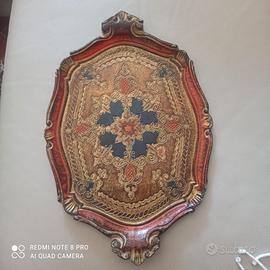 Vassoio fiorentino vintage
