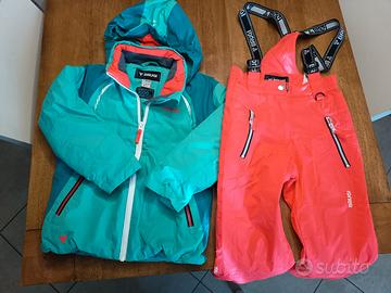 Abbigliamento neve bambina 6/7 anni