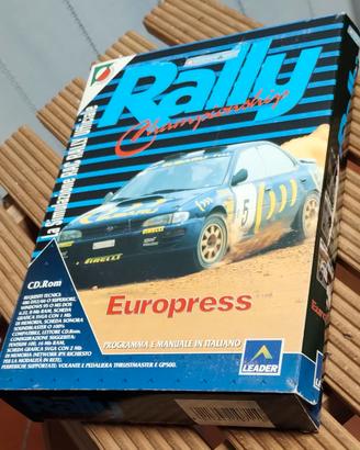 Gioco vintage per PC “Rally Championship”