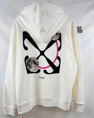Felpa Off-White x Moon Bianca