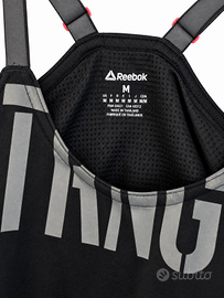 Canotta Reebok da palestra, perfetta, tg M
