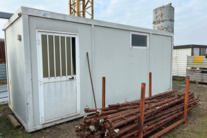 4 baracche uso abitativo/ufficio wc e deposito