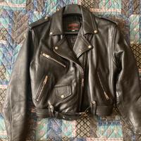 Chiodo in vera pelle taglia S