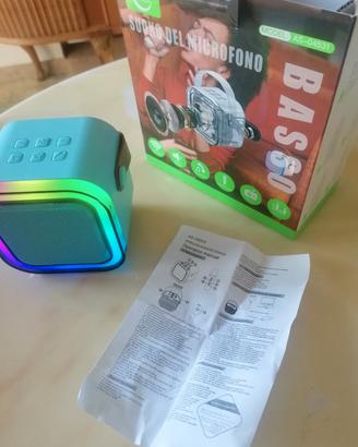 Mini altoparlante Bluetooth multicolor 