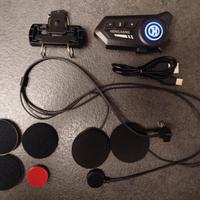 Interfono per casco integrale 