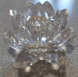 Portacandele Ninfea SWAROVSKI Piccolo - ORIGINALE 