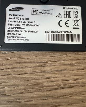 Tv camera SAMSUNG VG-STC4000