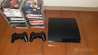 Ps3 con giochi e joistick